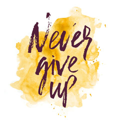 Colorful Typography Motivational Quotes (4 Panel) Wall Art