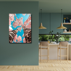 Damien Hirst Poster Pink Flowering Wall Art