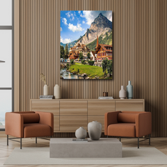 Trumelbach Falls Switzerland Canvas Frames Wall Art