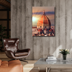 View of Florence Cathedral Canvas Frames Wall Art