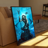 Aquaman Canvas Frames Wall Art