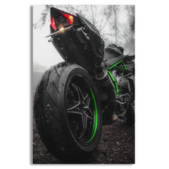 BANT Kawasaki Ninja H2R Canvas Frames Wall Art
