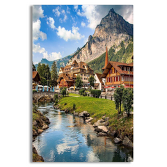 Trumelbach Falls Switzerland Canvas Frames Wall Art