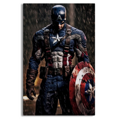 Captain America Premium Canvas Frames Wall Art