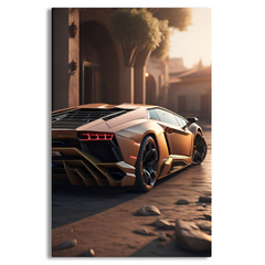 Lamborghini Aventador Canvas Frames Wall Art