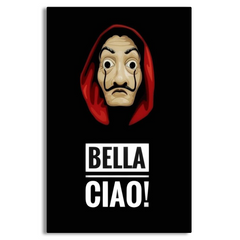 Bella Ciao Money Heist Canvas Frames Wall Art