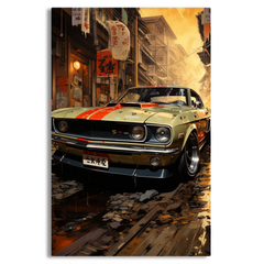 American Muscle Car Canvas Frames Wall Art