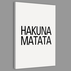 Hakuna Matata Canvas Frames Wall Art