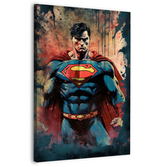 Superman Artwork Canvas Frames Wall Art