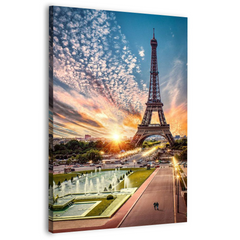 Eiffel Tower Paris,France Canvas Frames Wall Art