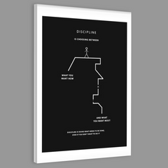 Success Hunters Discipline Motivational Wall Art