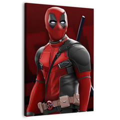 Marvel Dead Pool Canvas Frames Wall Art
