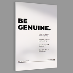 Minimalist Motivation Canvas Frames Wall Art