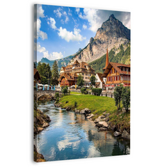 Trumelbach Falls Switzerland Canvas Frames Wall Art
