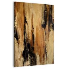 Modern Wooden Style  Canvas Wall Art
