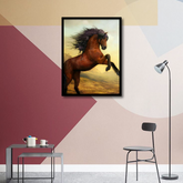 Arabian Horse Canvas Frame | Wall Art