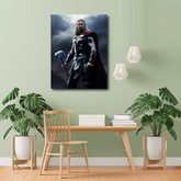 Avenger Thor With A Hammer Canvas Frames Wall Art