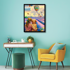 Beautiful Hot Air Balloon Canvas Frames | Wall Art