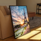 Eiffel Tower Paris,France Canvas Frames Wall Art