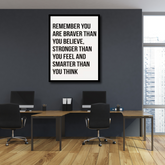 Energy Quote Inspirational Canvas Frames Wall Art