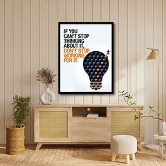 Inspirational motivating quote Canvas Frames | Wall Art