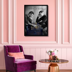 Lionel Messi x Cristiano Ronaldo Canvas Frame | Wall Art