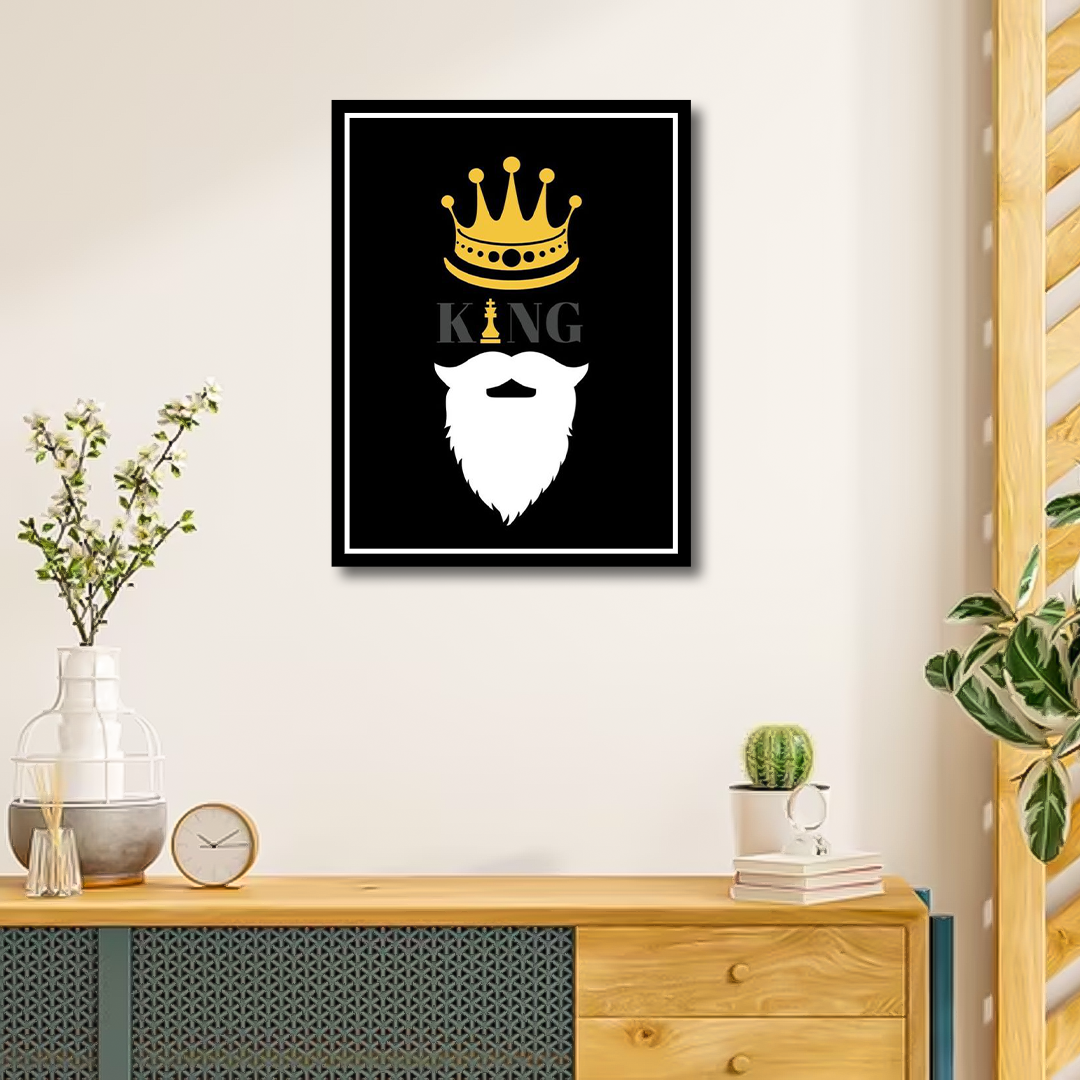 Majestic King Canvas Frames | Wall Art
