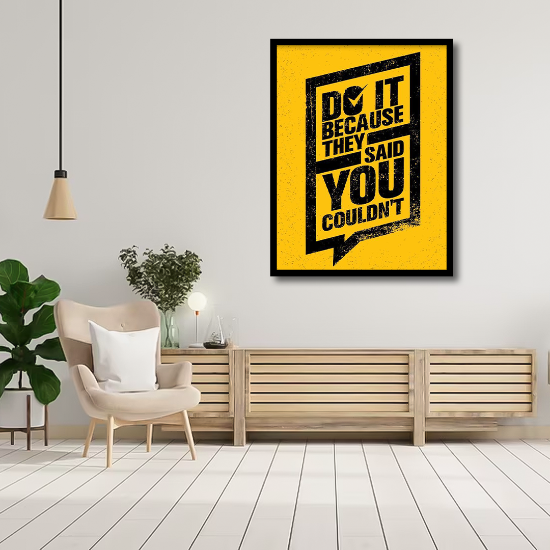 Do It Canvas Frames | Wall Art