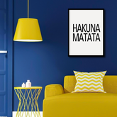 Hakuna Matata Canvas Frames Wall Art