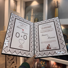 Premium Nikkah Booklet | Customized Nikah Nama