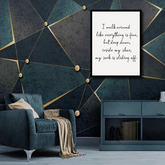 I Walk Around Like Everything Is Fine Wall Art