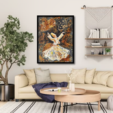 Islamic Sufi Dance Canvas Frames | Wall Art