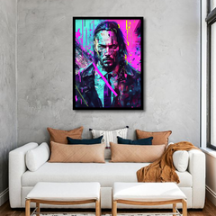 John Wick Canvas Frames Wall Art