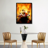 Kung Fu Panda Canvas Frames | Wall Art