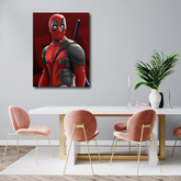 Marvel Dead Pool Canvas Frames Wall Art
