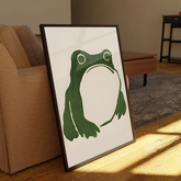 Matsumoto Hoji Frog Canvas Frames Wall Art