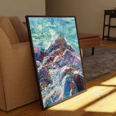 Mountain Heart Canvas Wall Art