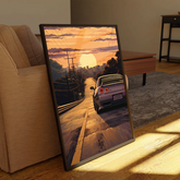 NISSAN Skyline GTR Canvas Frames Wall Art