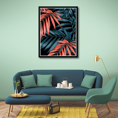 Nature Seamless Pattern Canvas Frames | Wall Art