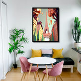 Paris Eiffel Tower Canvas frames Wall Art