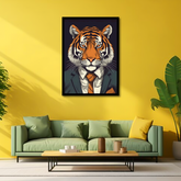 Realistic Tiger in a Business Suit | Wall Art