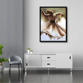 Spiritual Dance Sufi Canvas Frames | Wall Art