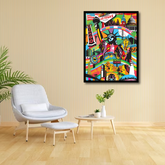 Statue of Liberty Pop Canvas Frames | Wall Art