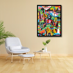 Statue of Liberty Pop Canvas Frames | Wall Art