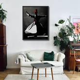 Sufi Whirling Dance Canvas Frames | Wall Art