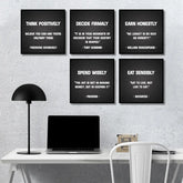Target Publications Motivational (5 Panel) Wall Art