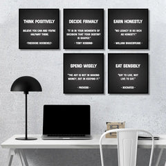 Target Publications Motivational (5 Panel) Wall Art