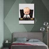 The Baby Boss Canvas Frames Wall Art