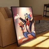 Tom and Jerry Canvas Frames Wall Art