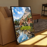 Trumelbach Falls Switzerland Canvas Frames Wall Art